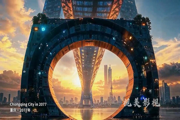 ai技术制作的重庆文旅宣传片