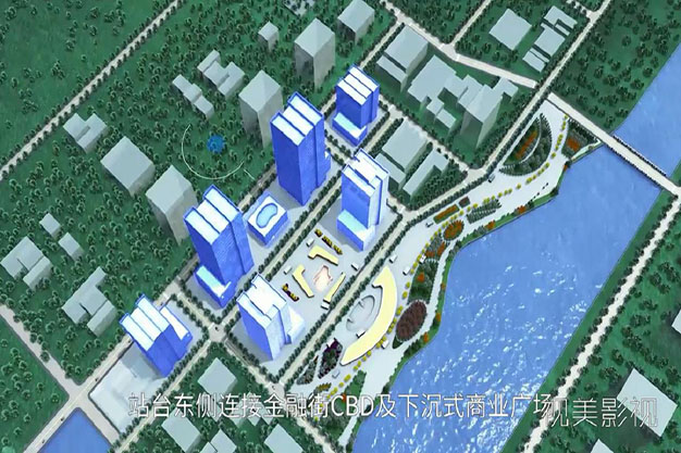 三维动画演示工程演示轨道交通